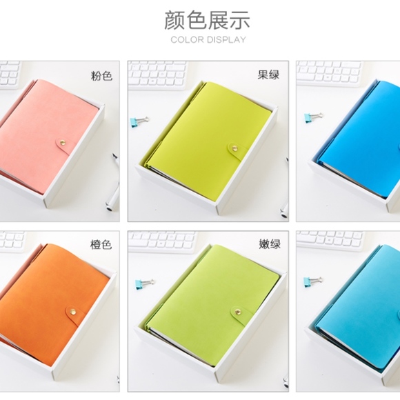 Candy Leather Journal Fine Stationery Gift - Picture 1 of 6
